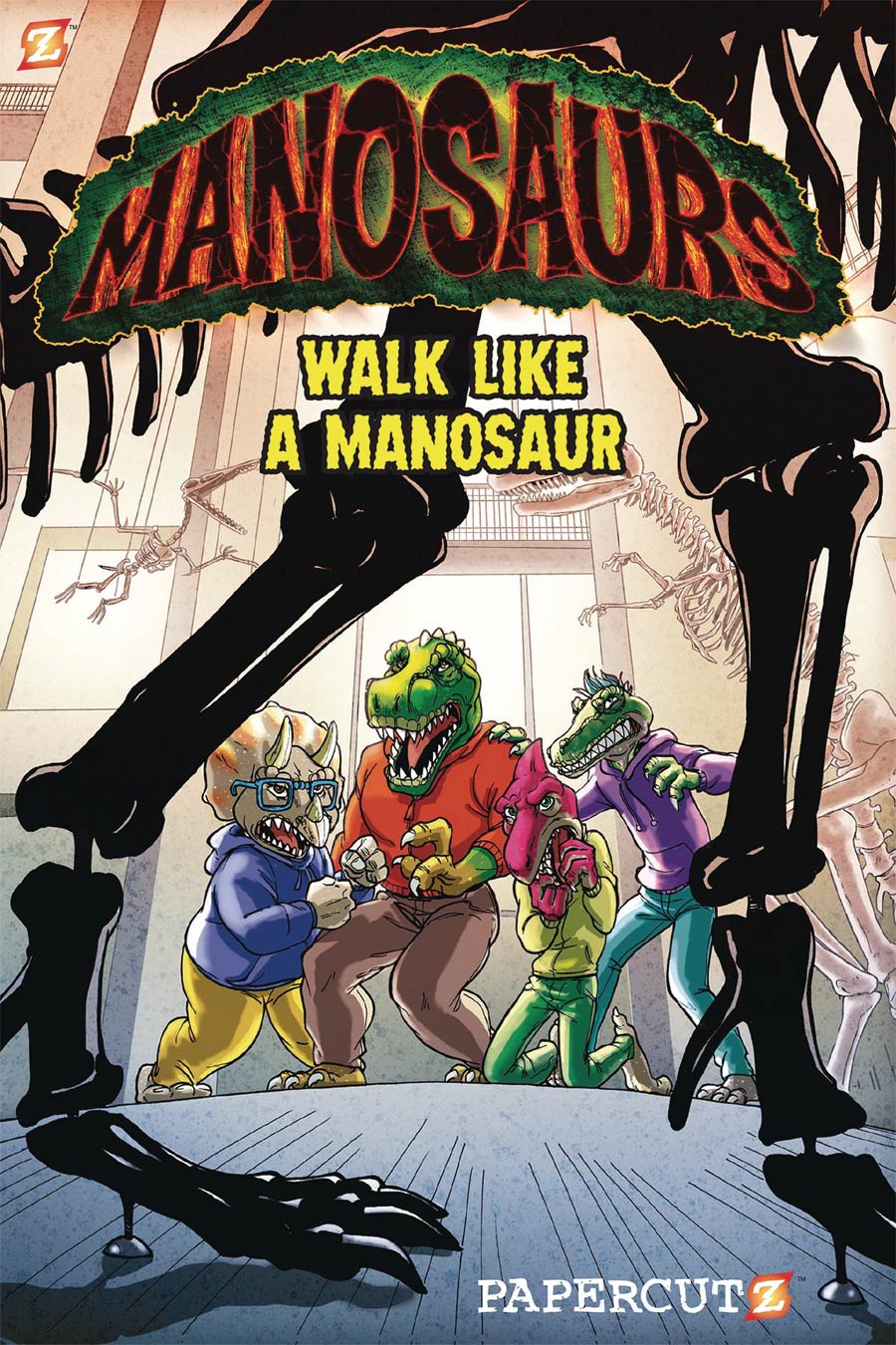 Manosaurs Vol 1 Walk Like A Manosaur HC