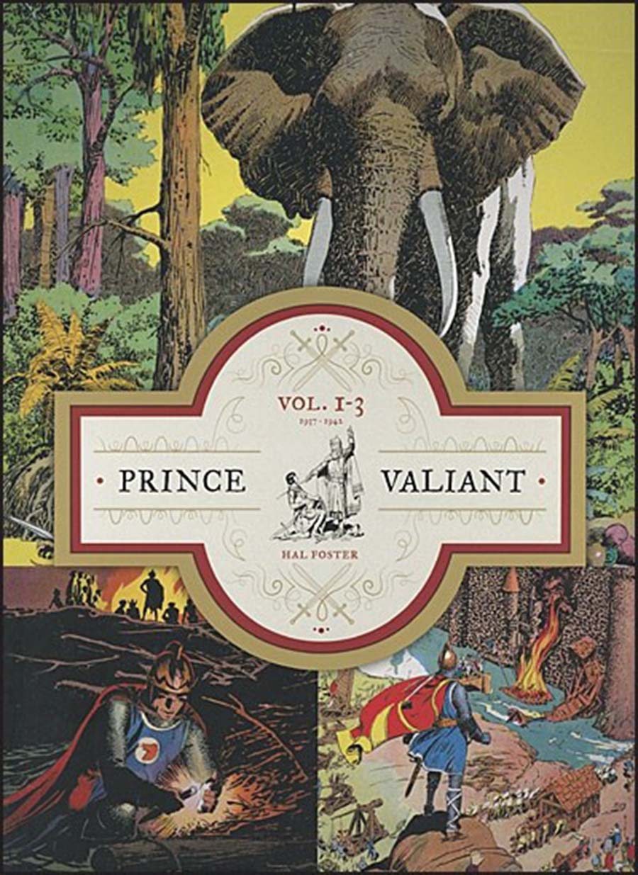 Prince Valiant Gift Box Set Vols 1-3 1937-1942 HC
