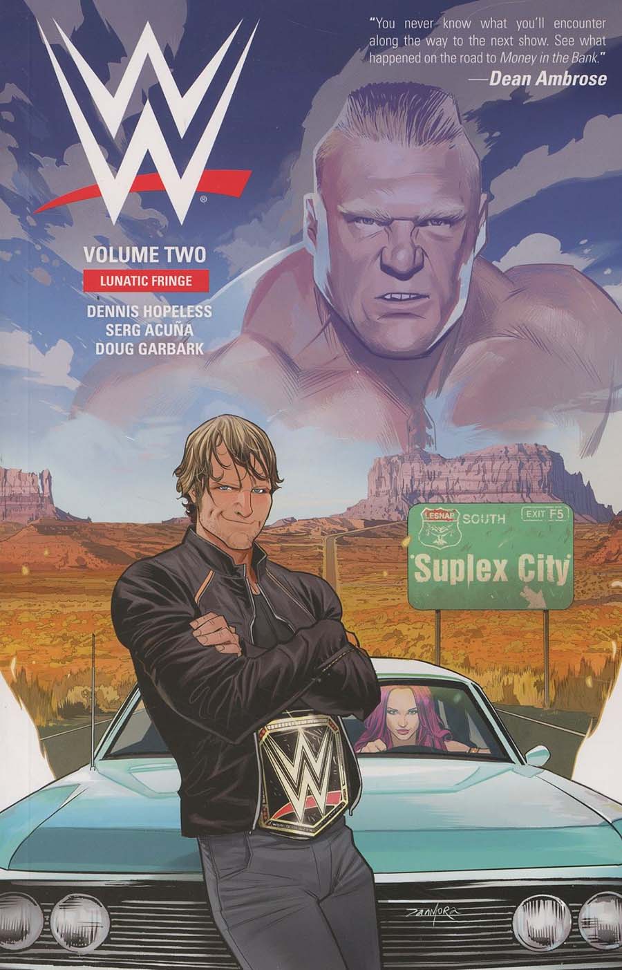 WWE Vol 2 Lunatic Fringe TP