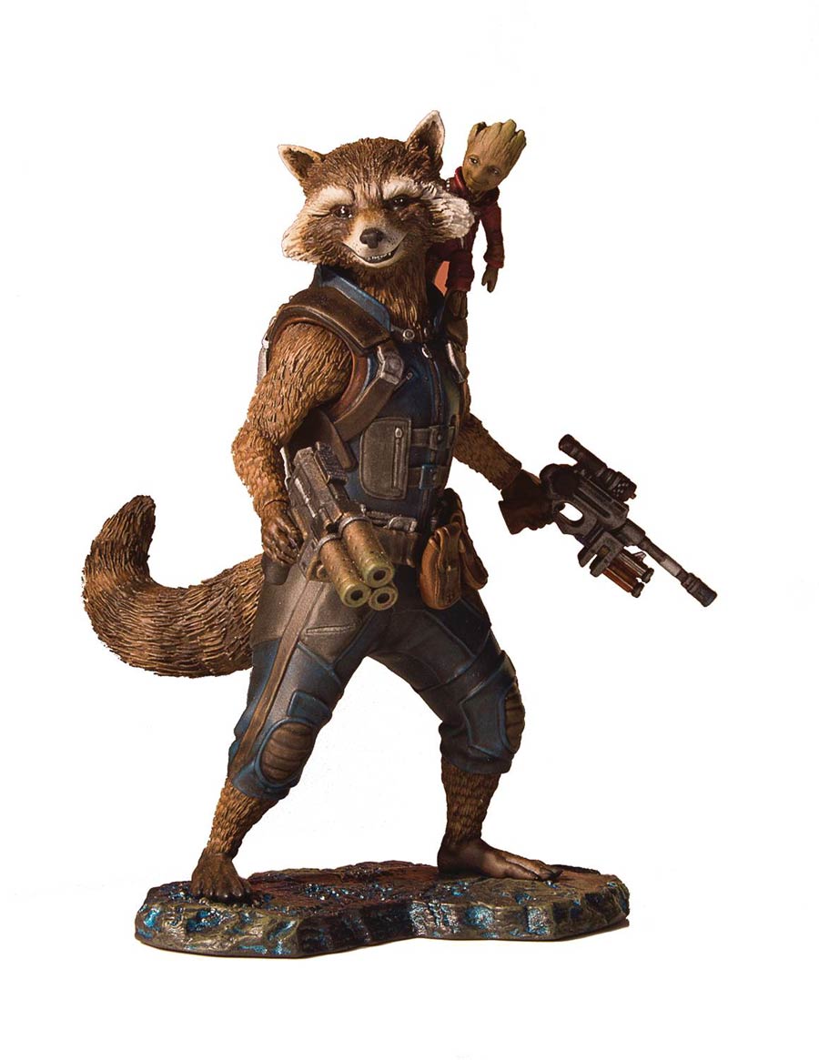 Marvel Guardians Of The Galaxy Vol 2 Rocket & Groot Collectors Gallery Statue