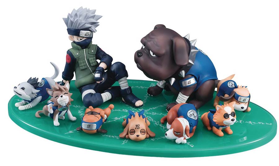 Naruto Kakashi & Ninken Gem Series Gaiden Set