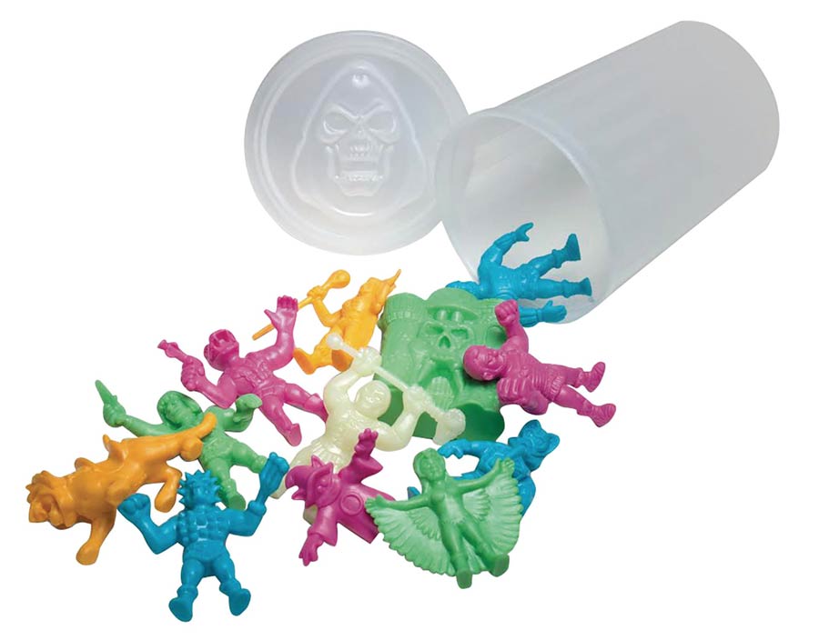 Masters Of The Universe M.U.S.C.L.E. Wave 2 Trash Can Figures