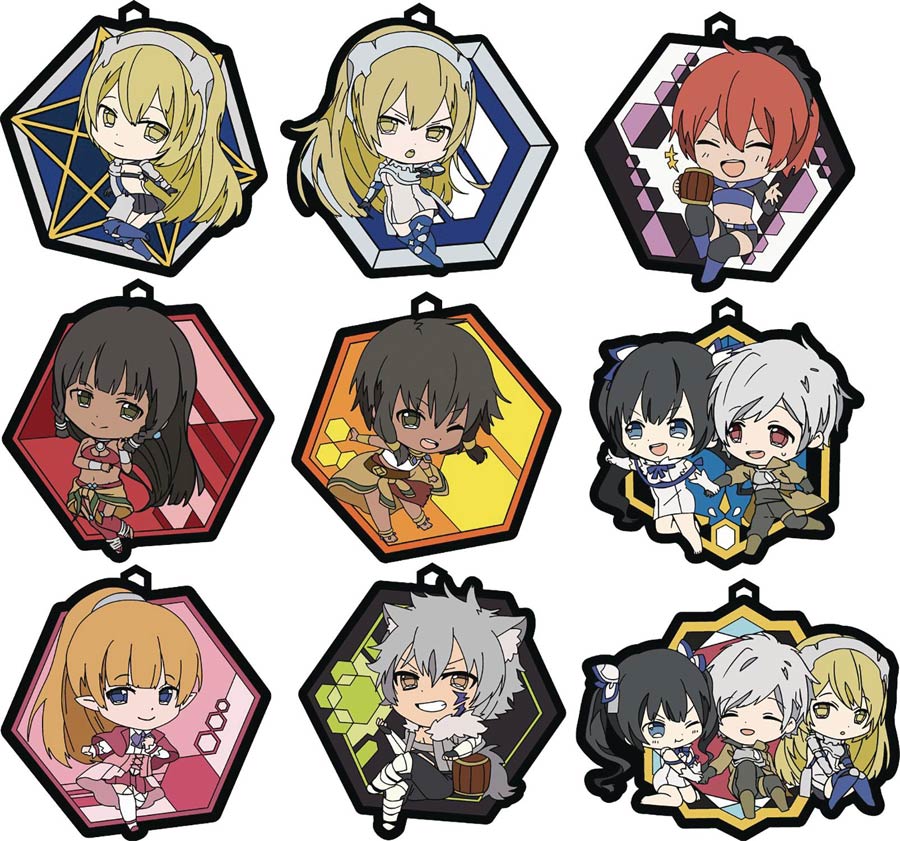 Sword Oratoraia Rubber Trading Strap 9-Piece Display