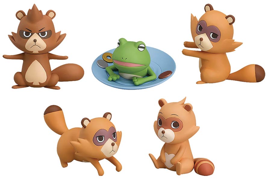 Eccentric Family 2 Desktop Accessory Mascot 5-Piece Display