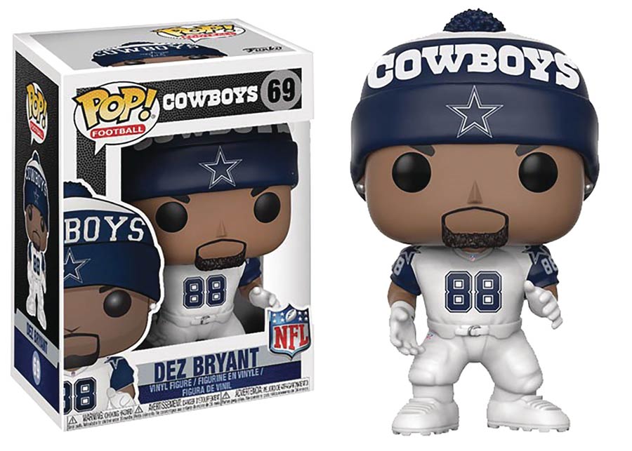 POP NFL Dez Bryant Cowboys Color Rush Vinyl Figure