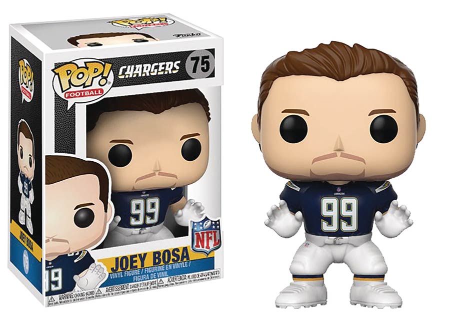 POP NFL Joey Bosa Chargers Home Vinyl Figure