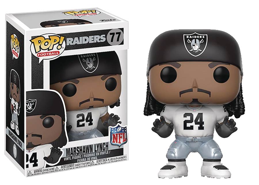 POP NFL Marshawn Lynch Version 3 Vinyl Figure