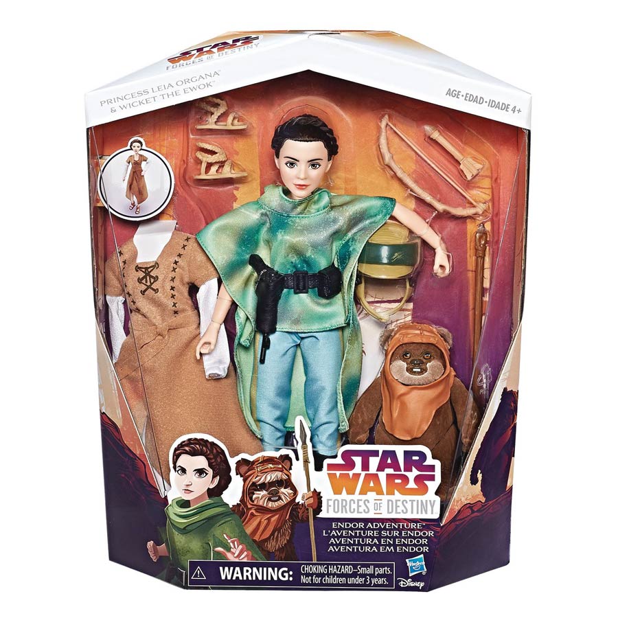 Star Wars Forces Of Destiny Endor Adventure Pack Case