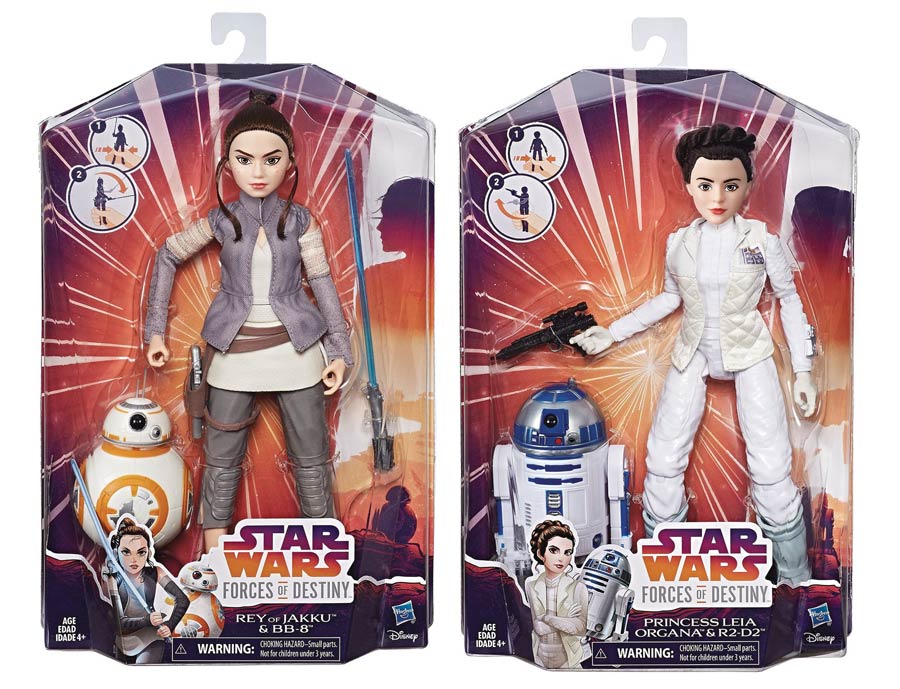 Star Wars Forces Of Destiny Figure & Friend Assortment Case 201701