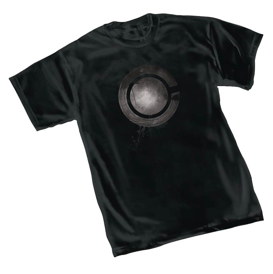 Justice League Movie Cyborg Symbol T-Shirt Large