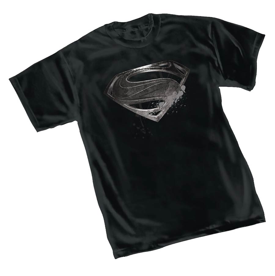 Justice League Movie Superman Symbol T-Shirt Large