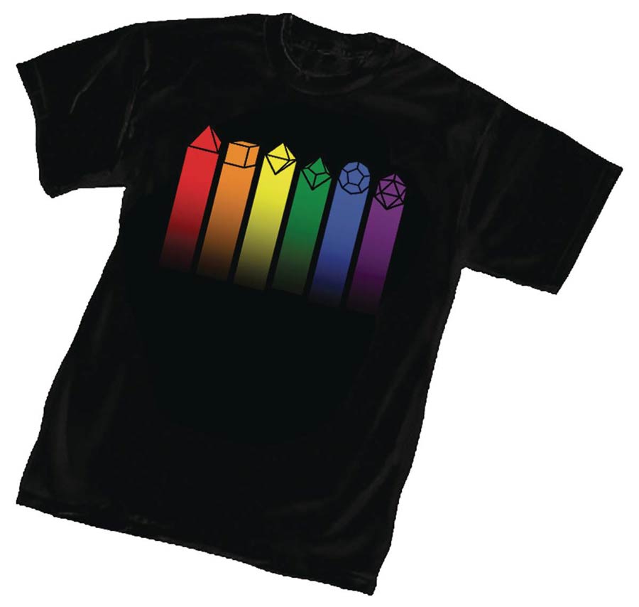 Pride Gamer Black T-Shirt Large
