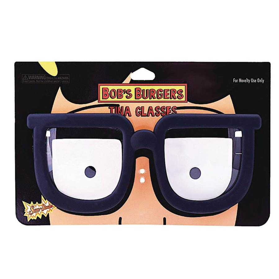 Bobs Burgers Sunstaches Sunglasses - Tina Belcher
