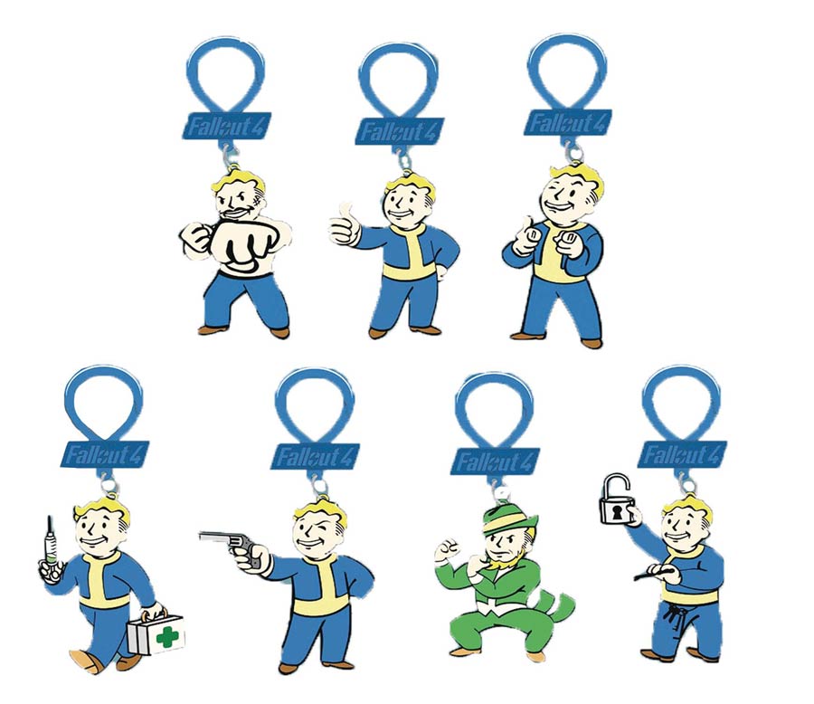 Fallout 4 Figure Hangers Blind Mystery Box 24-Piece Display