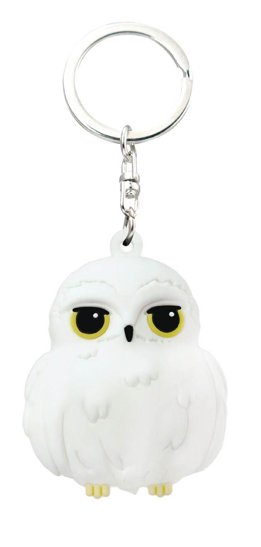 Harry Potter Kawaii Soft Touch PVC Figural Keyring - Hedwig The Owl