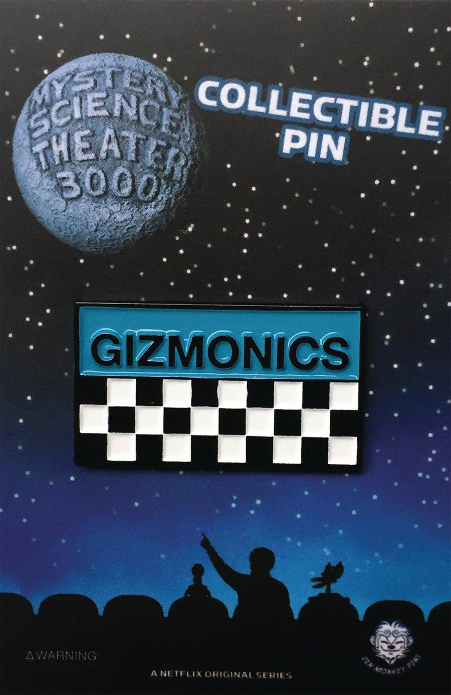 Mystery Science Theater 3000 Lapel Pin - Gizmonics Badge