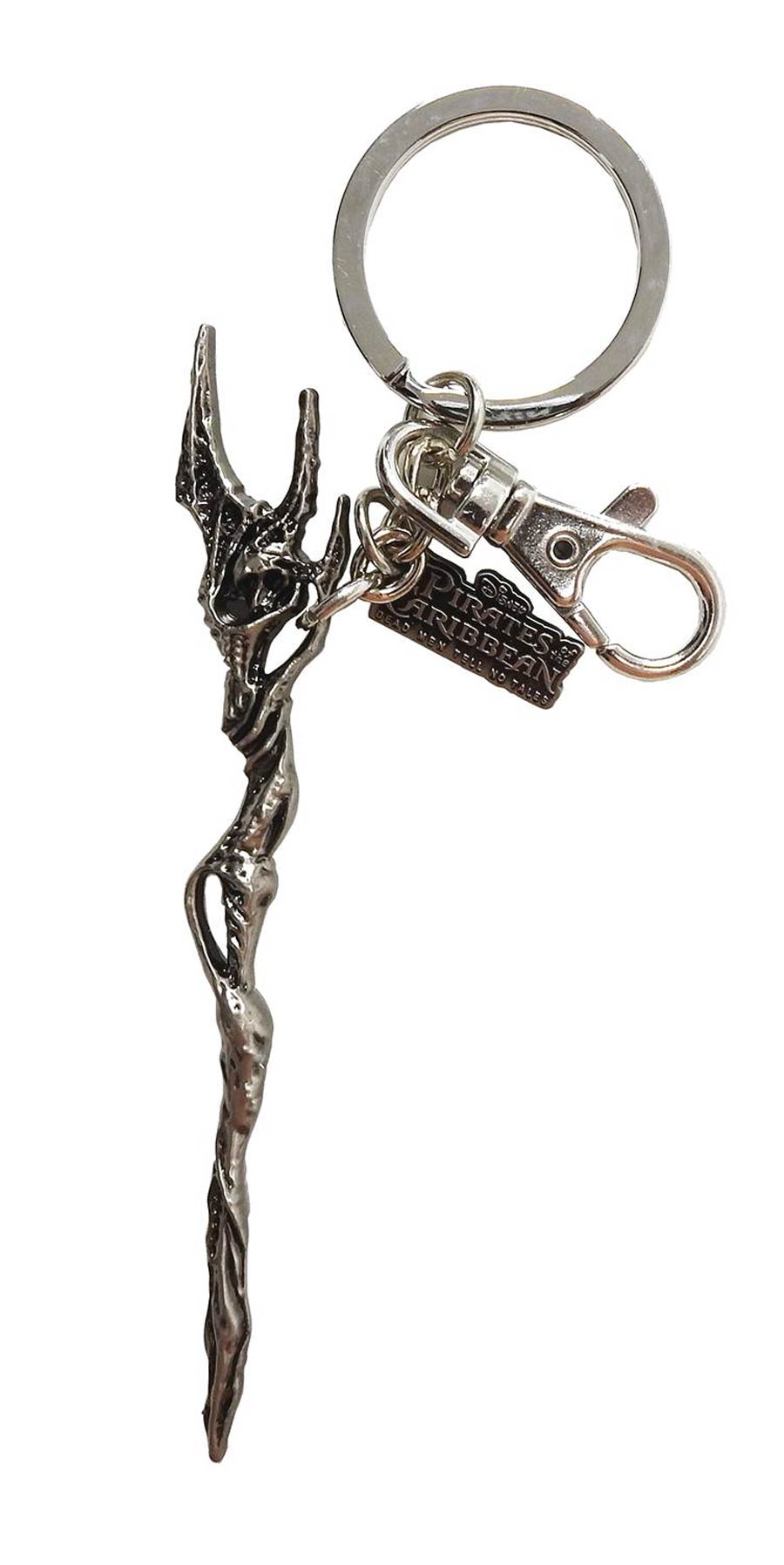 Pirates Of The Caribbean Dead Men Tell No Tales Trident Pewter Keyring