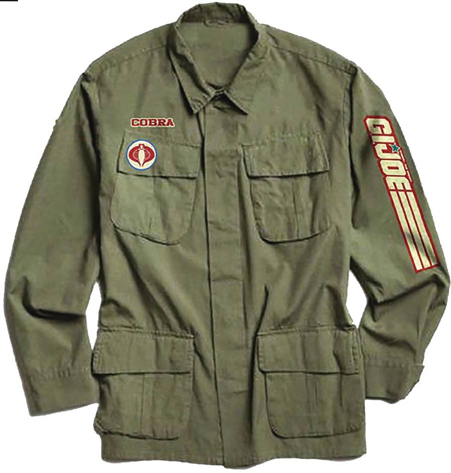 GI Joe Cobra Commander Army Jacket Medium