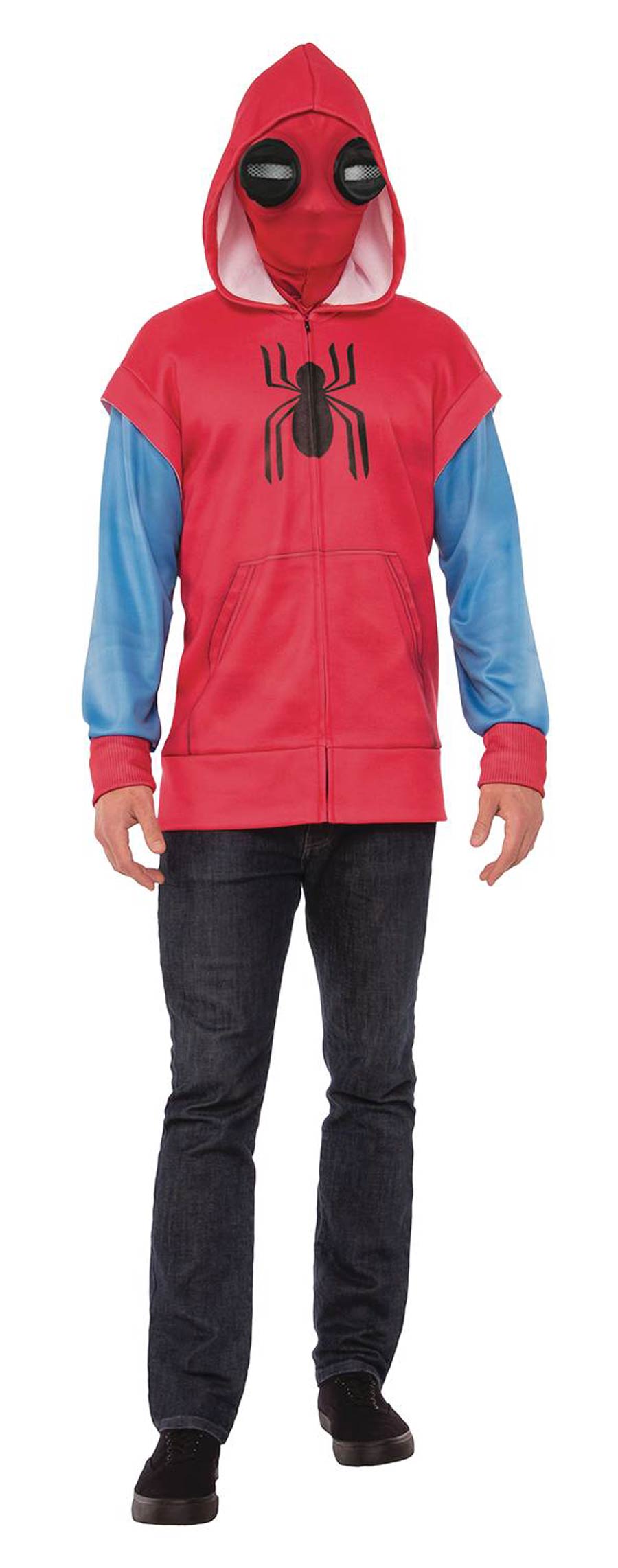 Spider-Man Homecoming Home-Made Suit Costume Hoodie Standard