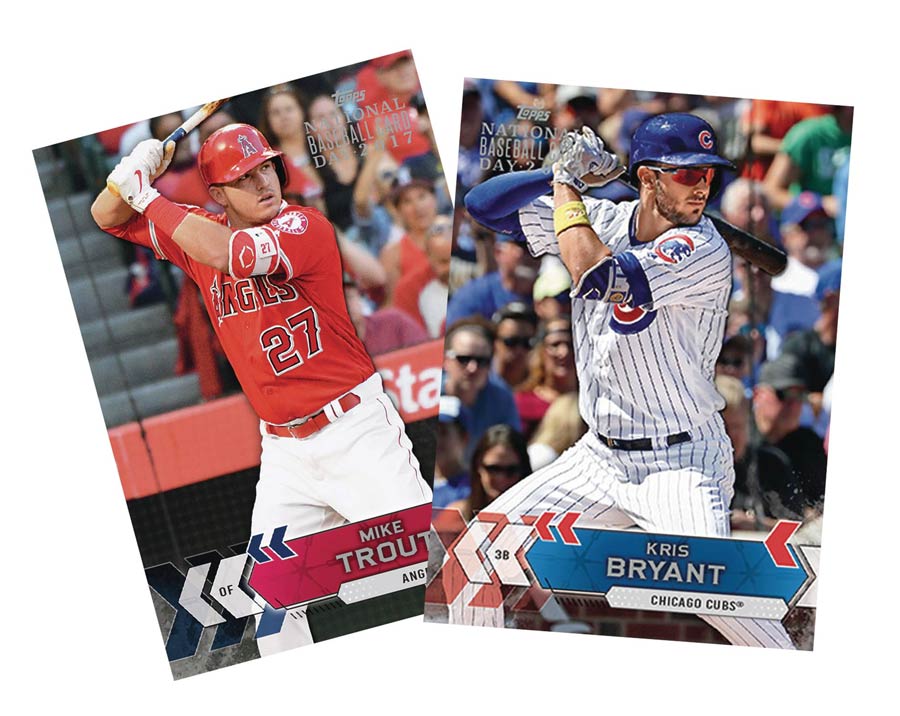 Topps 2017 National Baseball Card Day Trading Cards Box