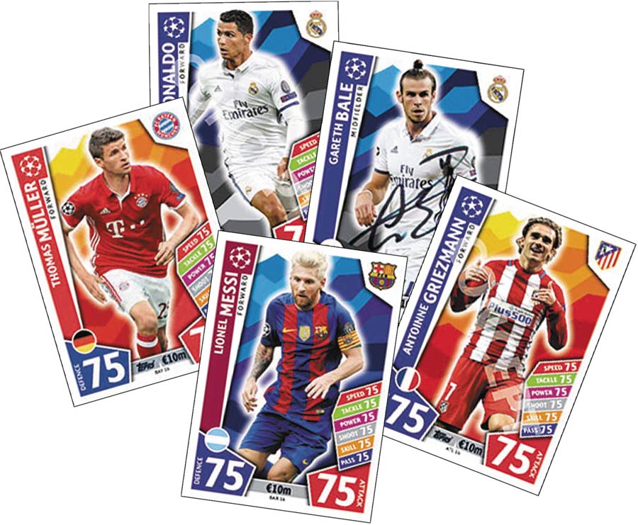 Topps 2017/2018 UEFA Champions League Match Attax Trading Cards Box