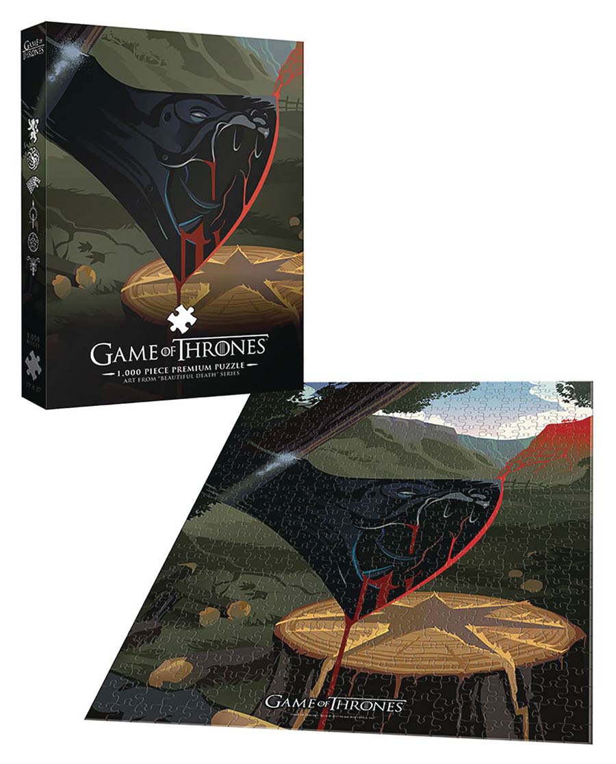 Game Of Thrones Violence Is A Disease 1000-Piece Puzzle