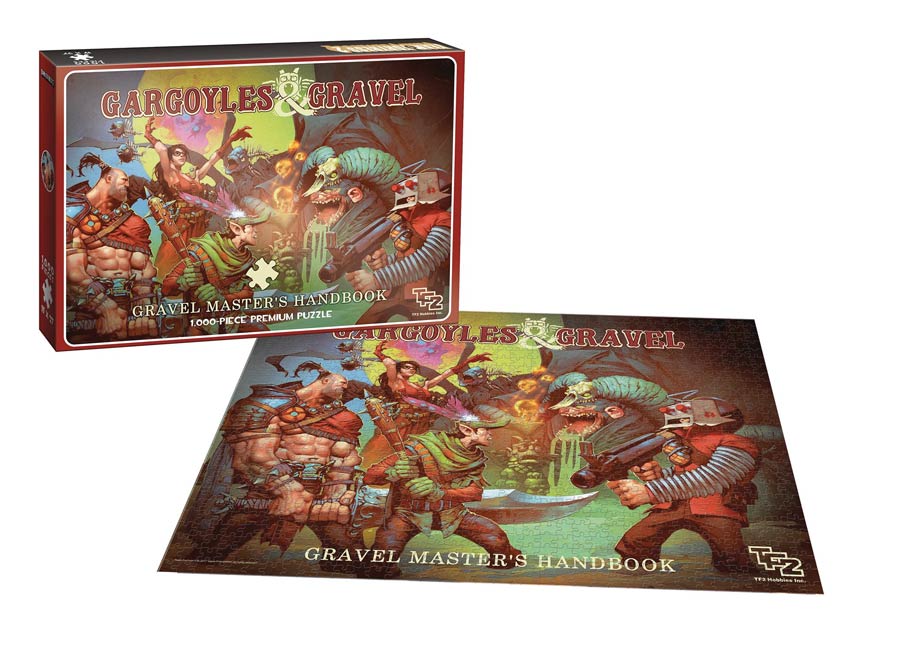 Team Fortress 2 Gargoyles Gravel 1000-Piece Puzzle