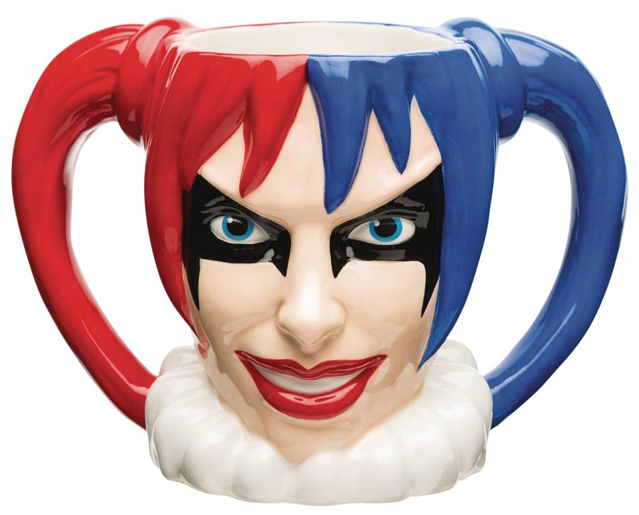 DC Heroes Ceramic Sculpted Mug - Harley Quinn