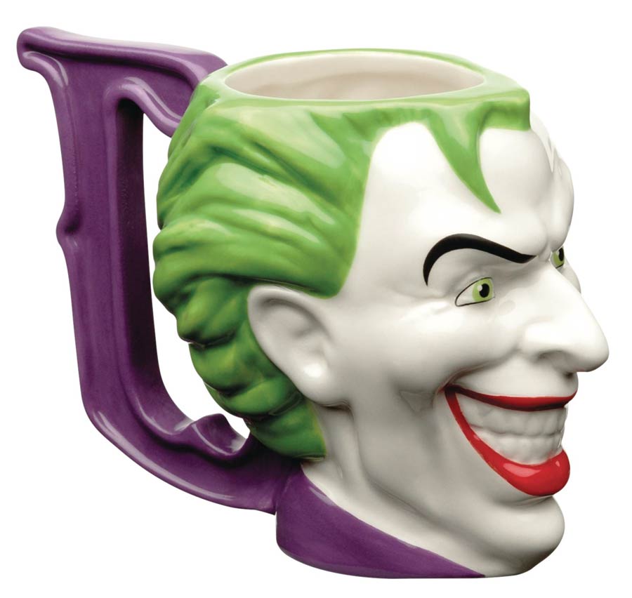 DC Heroes Ceramic Sculpted Mug - Joker