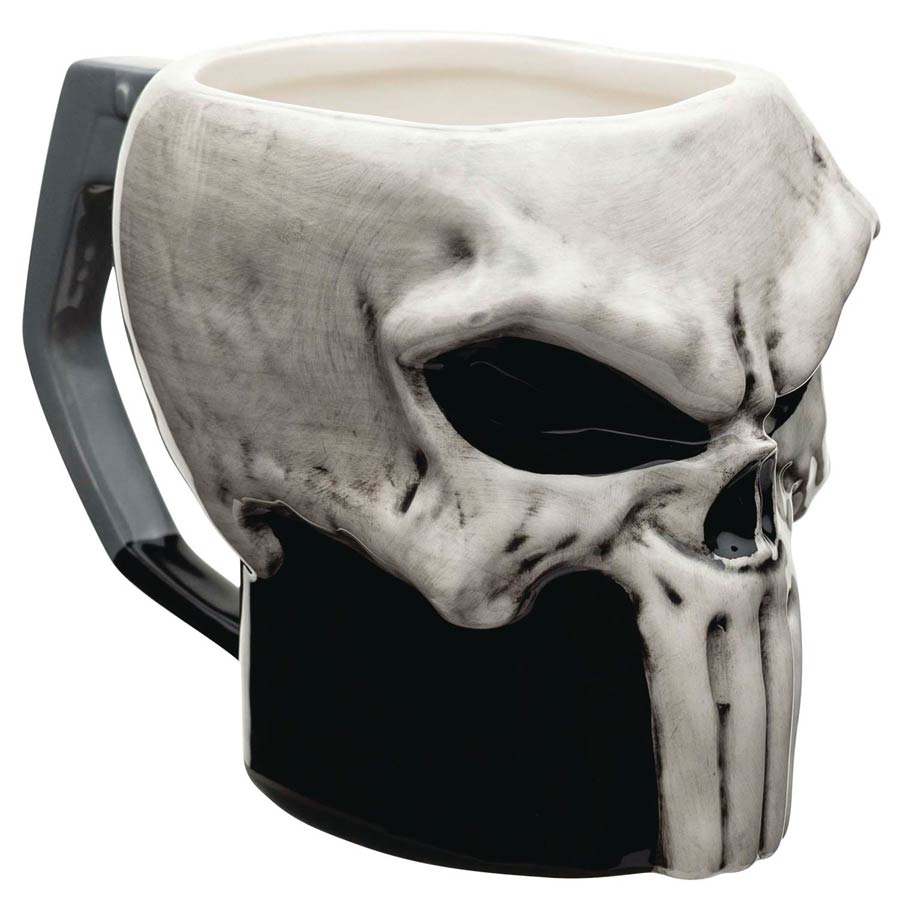 Marvel Punisher Ceramic Sculpted Mug