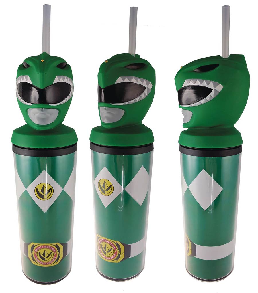 Mighty Morphin Power Rangers Green Ranger Molded Carnival Cup