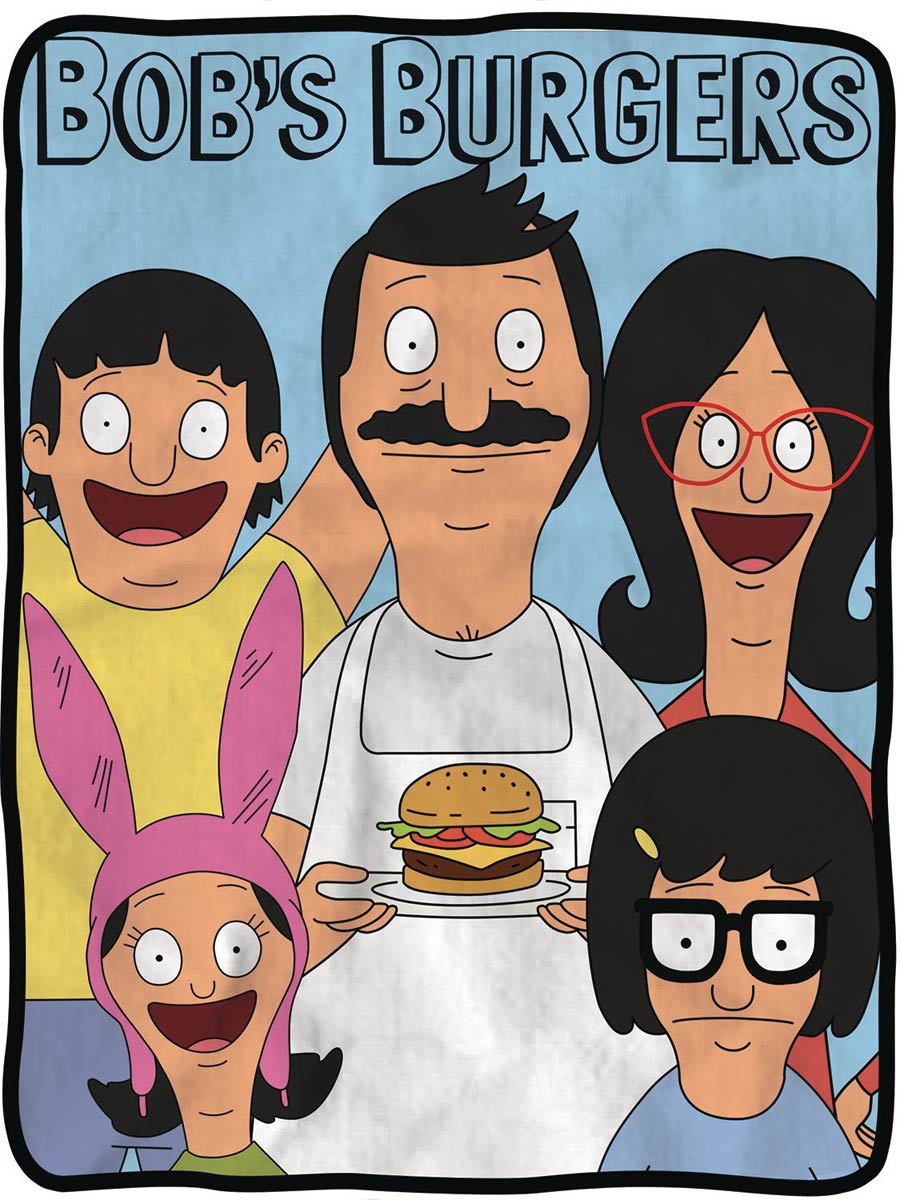 Bobs Burgers Fleece Blanket