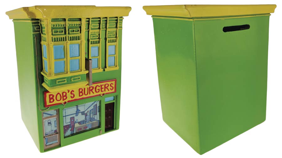 Bobs Burgers Restaurant Coin Bank