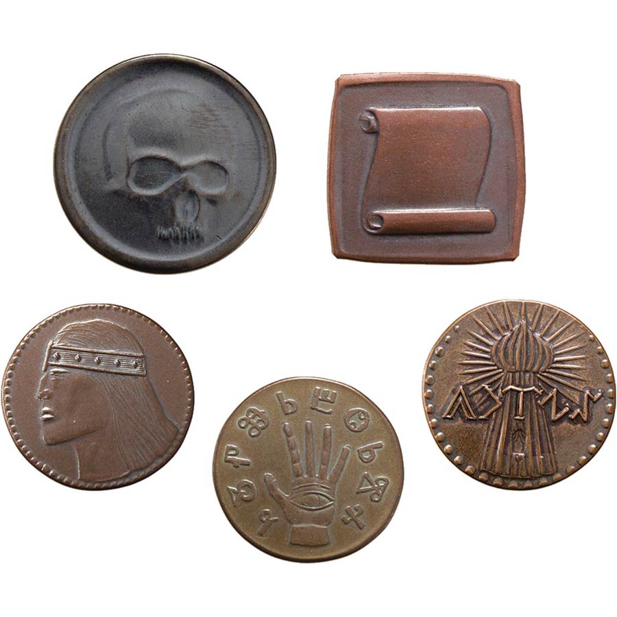 Conan Coin Set 1 Five Coins From The Hyborian Age