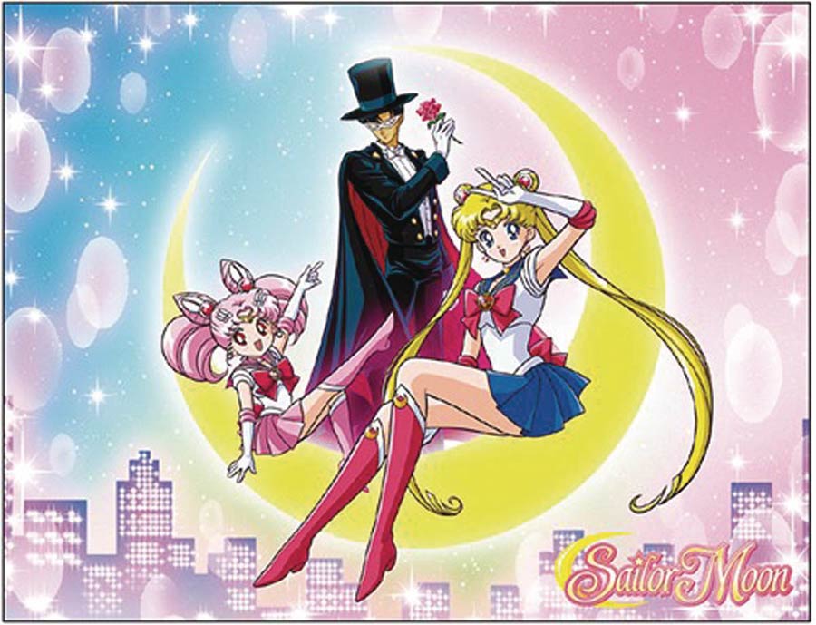 Sailor Moon S Group Sublimation Throw Blanket
