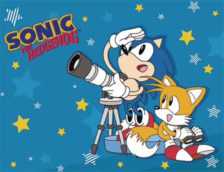 Sonic And Tails Sublimation Throw Blanket