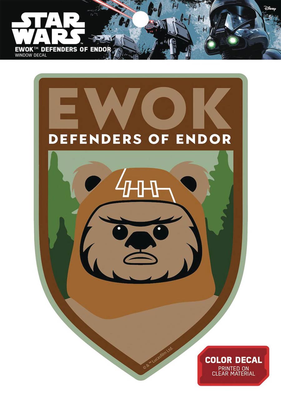 Star Wars Decal - Ewok Defenders Of Endor