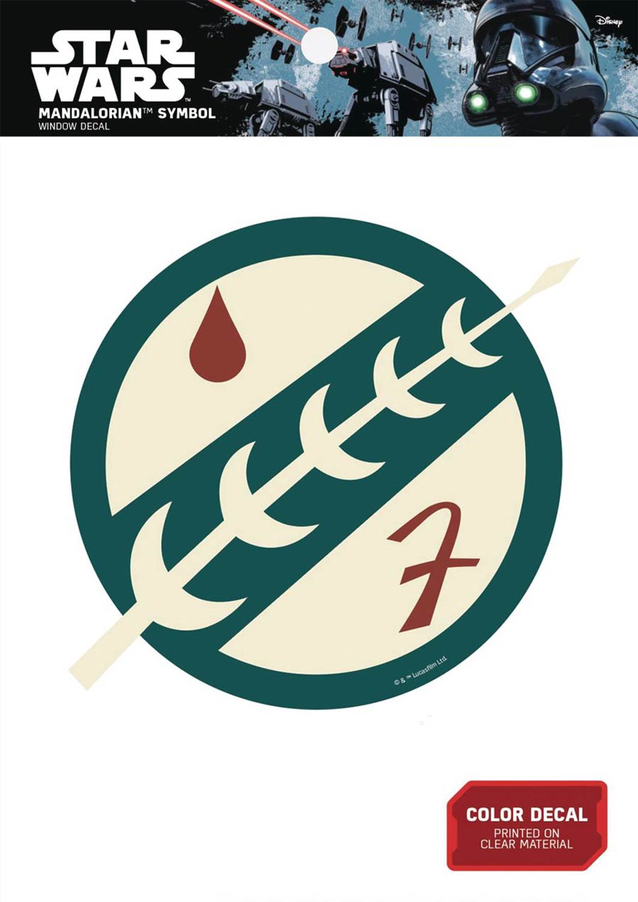 Star Wars Decal - Mandalorian Insignia