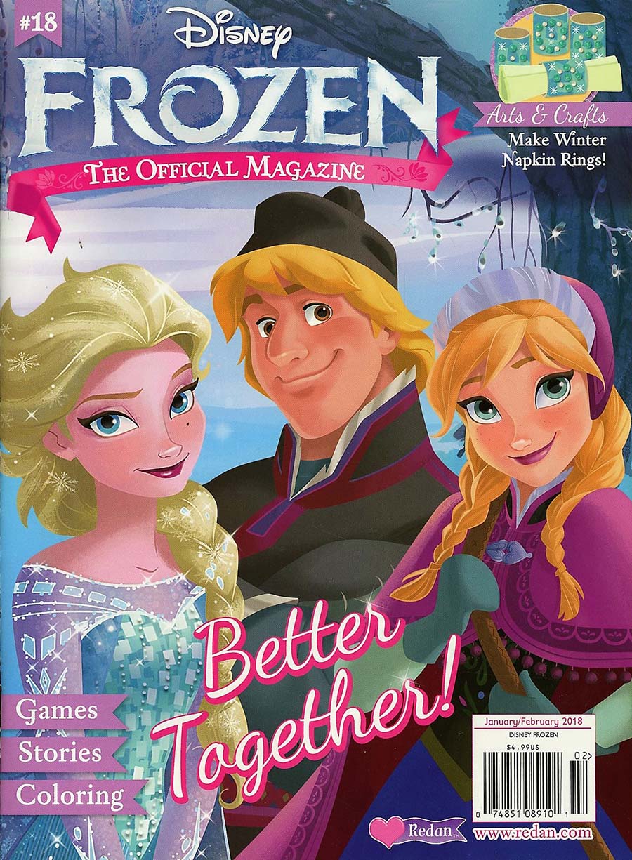 Disney Frozen The Official Magazine #18 January / February 2018
