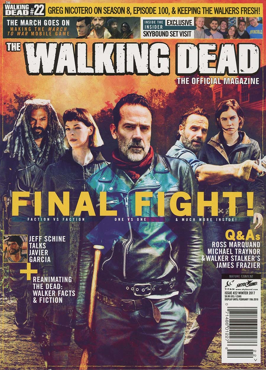 Walking Dead The Official Magazine #22 Newsstand Edition