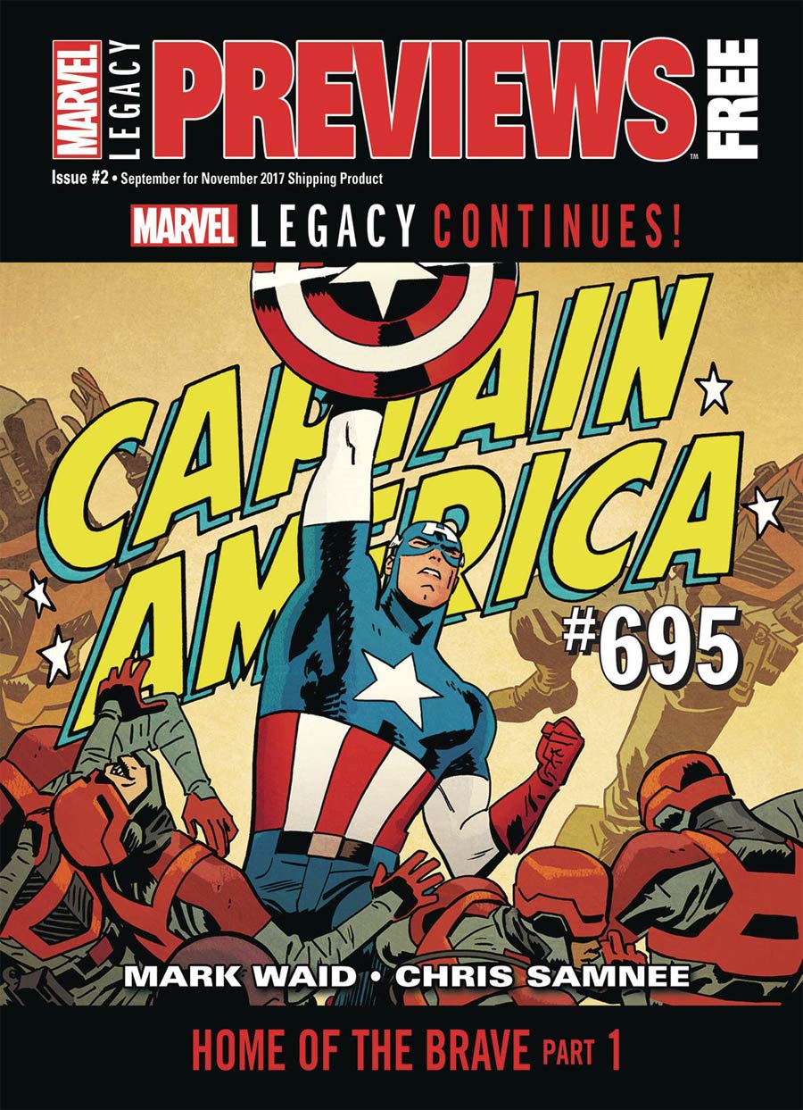 Marvel Previews Vol 4 #4 November 2017 - FREE -