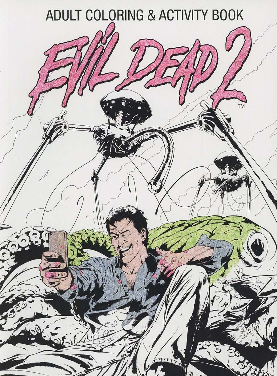 Evil Dead 2 Adult Coloring And Activity Book