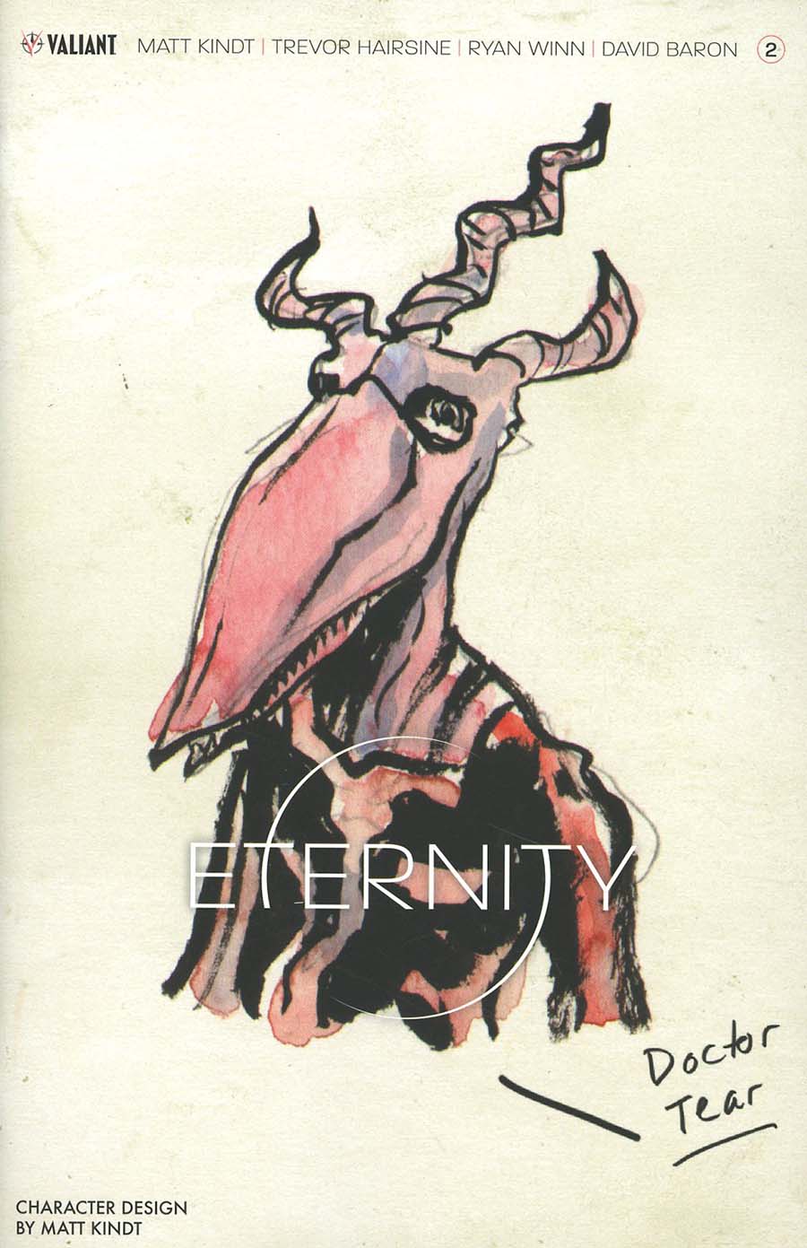 Eternity #2 Cover D Incentive Matt Kindt Character Design Variant Cover
