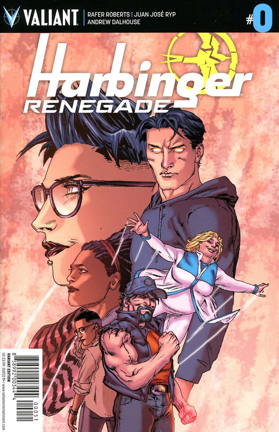 Harbinger Renegade #0 Cover E Incentive Ben Tiesma Variant Cover