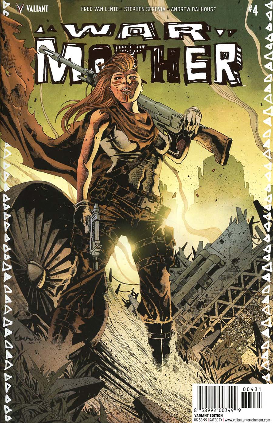 War Mother #4 Cover C Incentive Jimbo Salgado Variant Cover