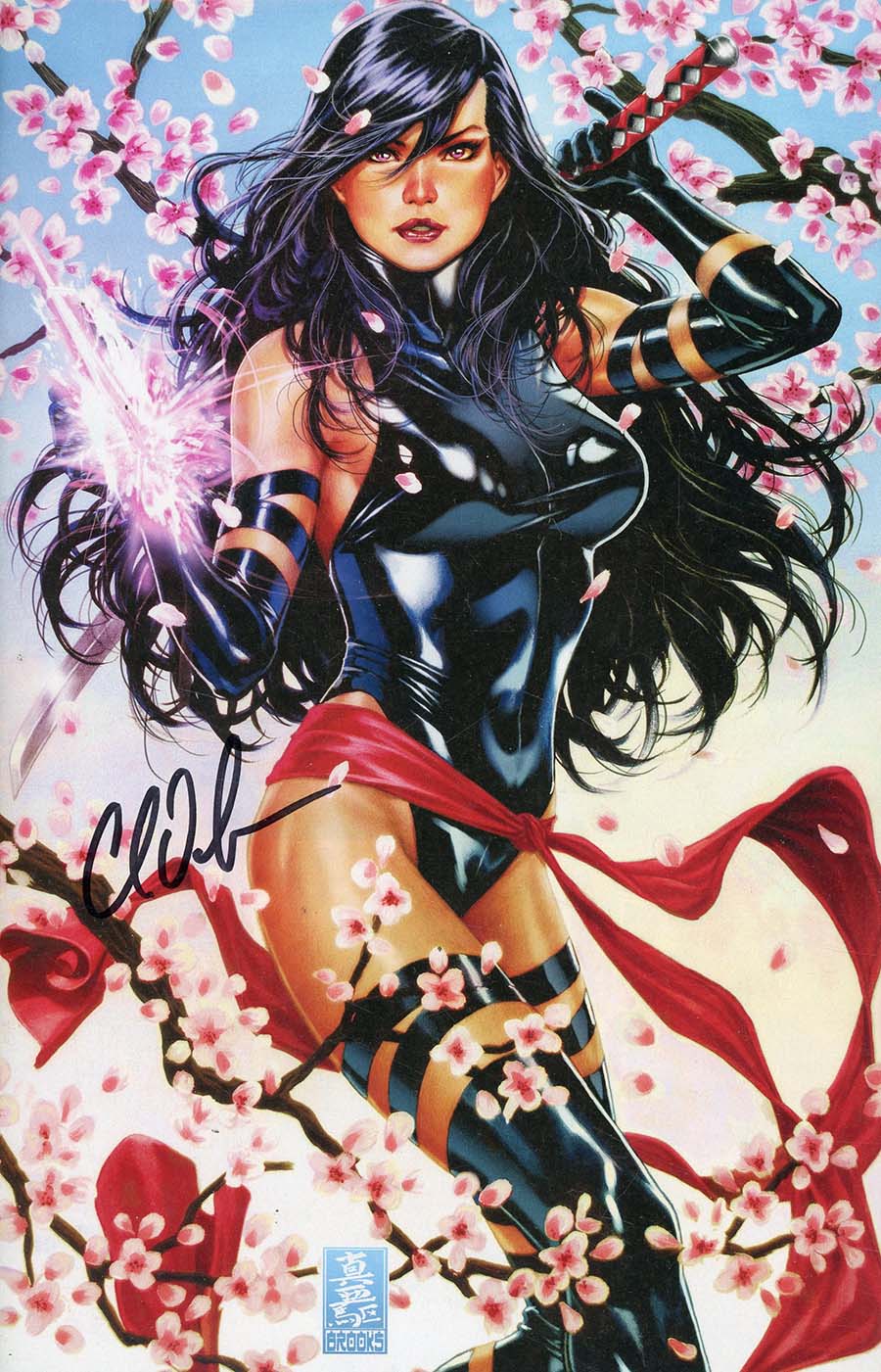 Astonishing X-Men Vol 4 #1 Cover L DF Ultra-Rare Mark Brooks Variant Cover Signed By Charles Soule