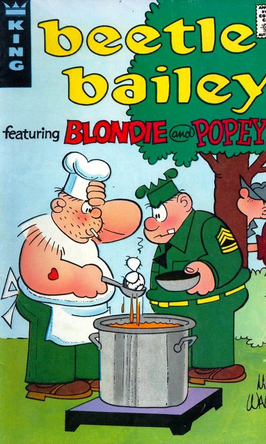 Comics Reading Libraries (R-02) #2 Cover B 1977 Reprint Beetle Bailey Blondie Popeye