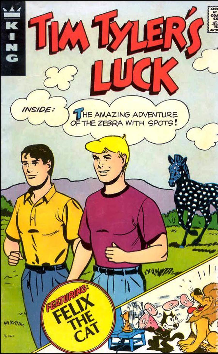 Comics Reading Libraries (R-04) #4 Tim Tylers Luck Felix The Cat