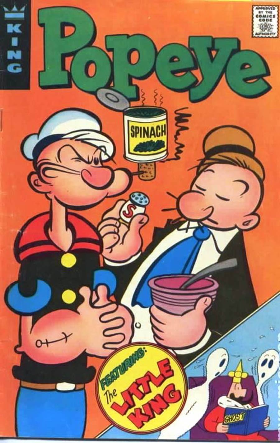 Comics Reading Libraries (R-07) #7 Popeye Little King