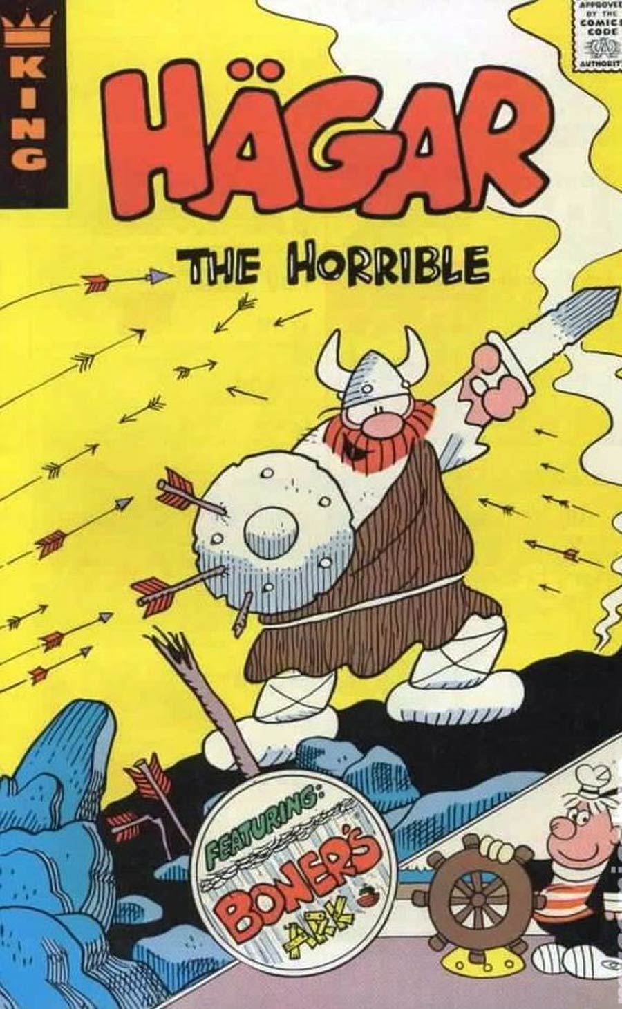 Comics Reading Libraries (R-09) #9 Hagar The Horrible Boners Ark